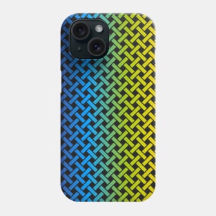 Full Spectrum Weave Pattern (Black) Phone Case