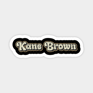 Kane Brown - Vintage Text Magnet