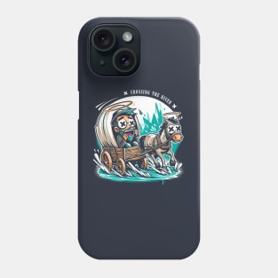 Crossing the River! Phone Case