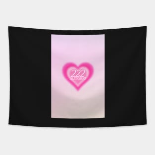 Angel Number 222 Heart Aura Tapestry