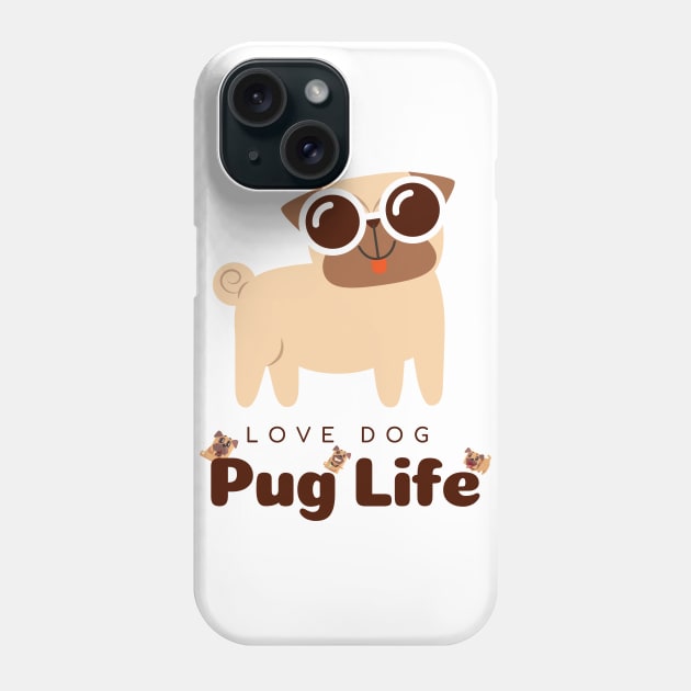 LOVE DOG Phone Case by MeKong