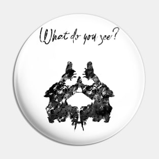 Rorschach inkblot test Pin