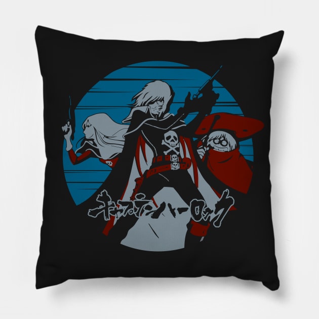 126b Harlock Trio Pillow by Yexart