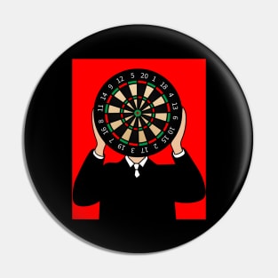 Dartboard Dart Player With Darts Arrows Pin