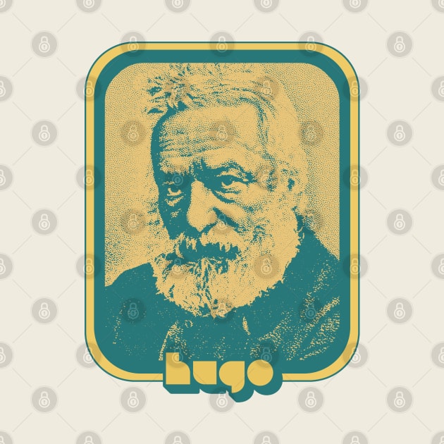 Victor Hugo /// Retro French Writer Fan Design by DankFutura