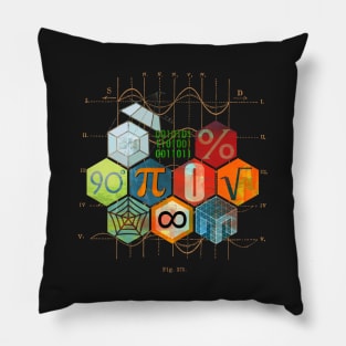 Math Game in Black Pillow