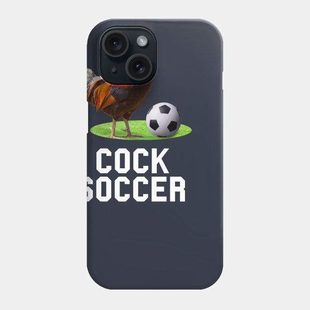 Cock Soccer Phone Case by Nerd_art