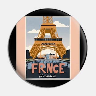 French art Pin