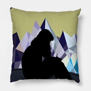 Calm with nature Pillow