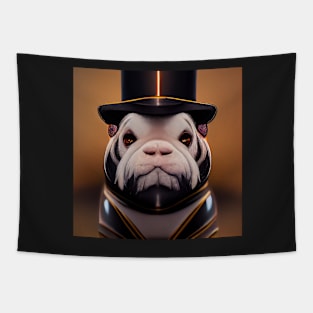 pug in a suit 03 Tapestry