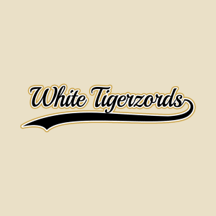 White Tigerzords Team T-Shirt