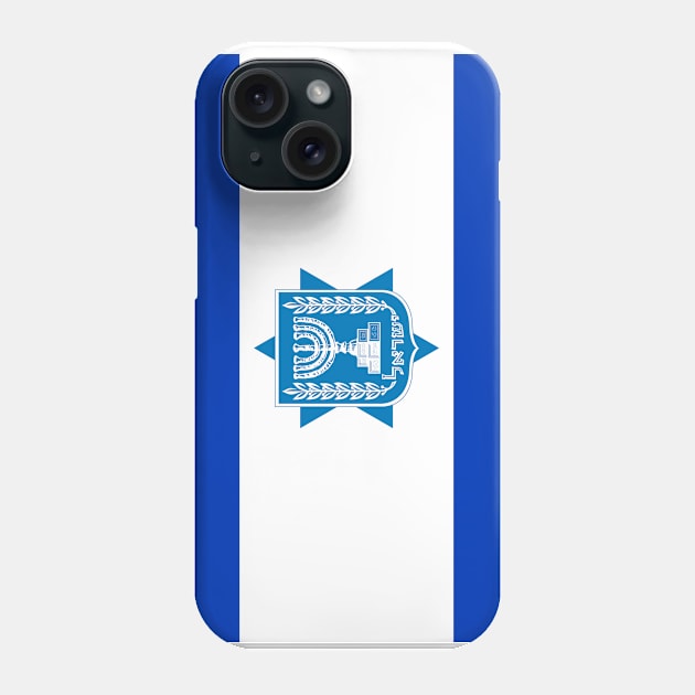 Israel Flag Phone Case by Historia