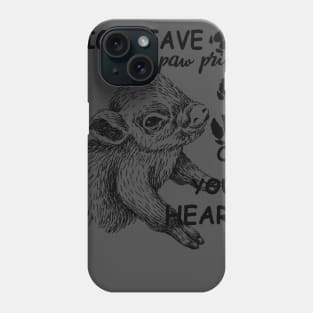 Cute Pig Paws. Phone Case