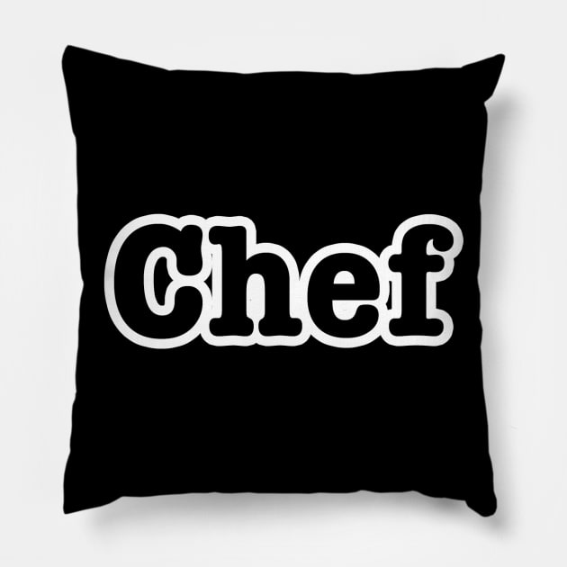 Chef Pillow by lenn