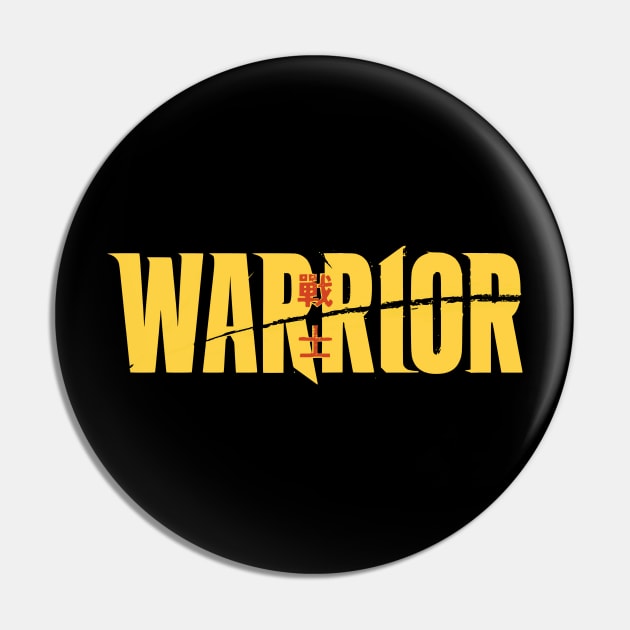 Warrior Pin by amon_tees