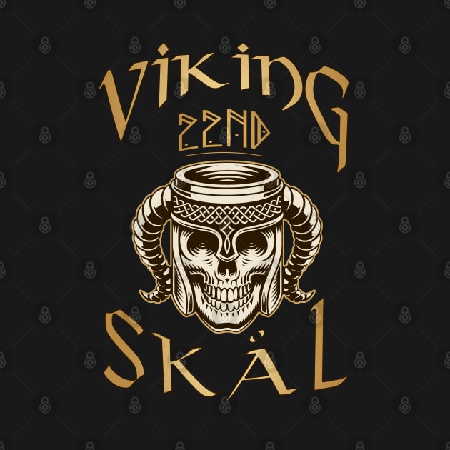 Viking-Skål-22nd Birthday Celebration for a Viking Warrior - Gift Idea by KrasiStaleva