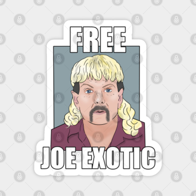 Free Joe Exotic Tiger King Meme Joe Exotic Tiger King Aimant Teepublic Fr