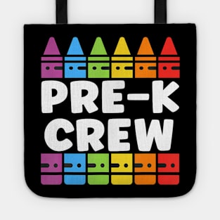 Preschool Crew Pre K Tribe Back To School Teacher Student Tote