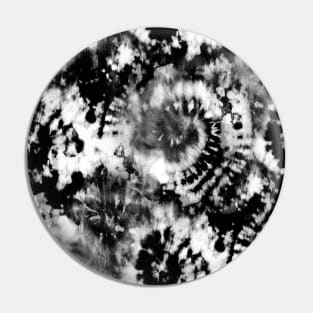 Black and White Tie-Dye 1 Pin