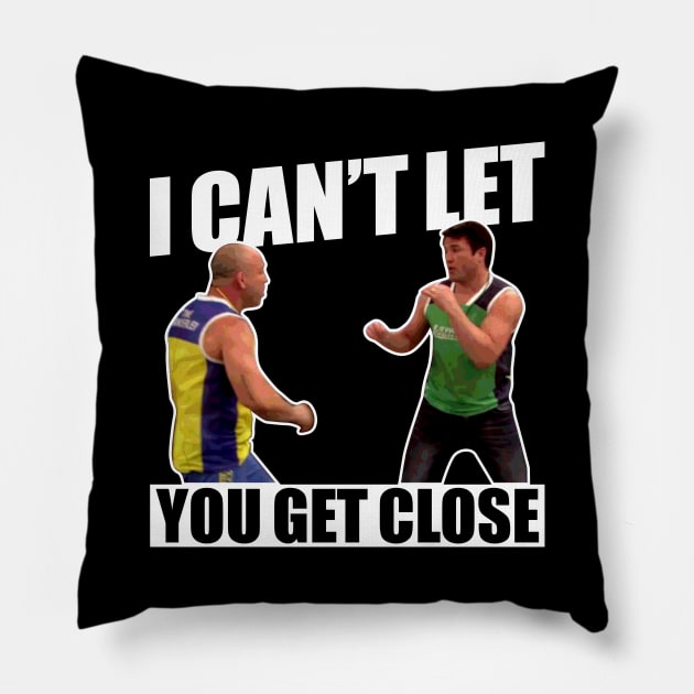 Chael Sonnen ''I Can't Let You Get Close'' Wanderlei Silva TUF Pillow by MMAMerch