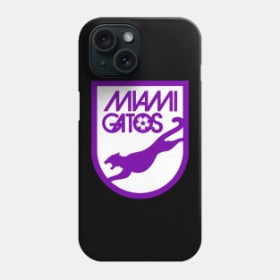 DEFUNCT - Miami Gatos Soccer Phone Case