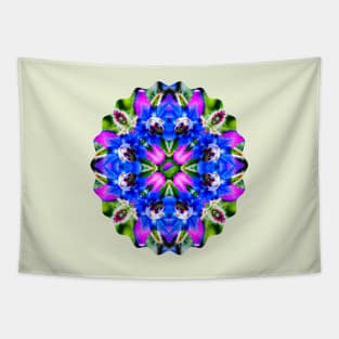 Delicious borage vegetable pattern. Tapestry