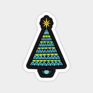 Retro Modern Tree Magnet