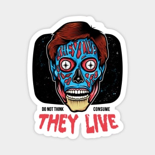 they live - obey Magnet