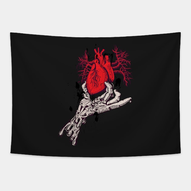 My Plucking Heart Tapestry by JakeRhodes