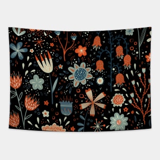 Spring Fever Flowers Tapestry