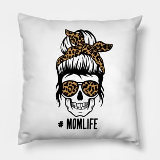 Mom Skull Pillow