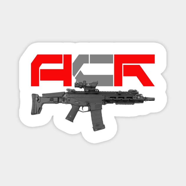 Assault Rifle ACR Magnet by Aim For The Face