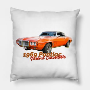 1969 Pontiac Firebird Convertible Pillow