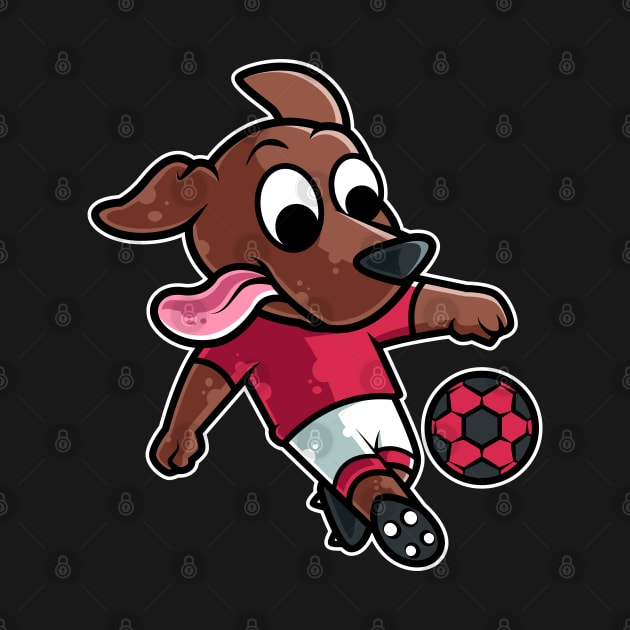 Dog Football Game Day Funny Team Sports Soccer graphic by theodoros20