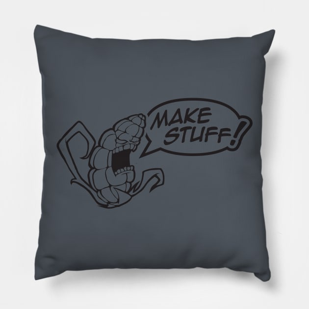 make stuff Pillow by cornfu