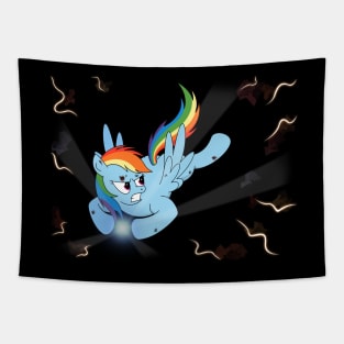 Messing With The Wrong Pony Tapestry