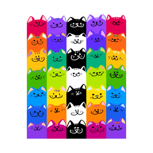 Colorful Cats! T-Shirt