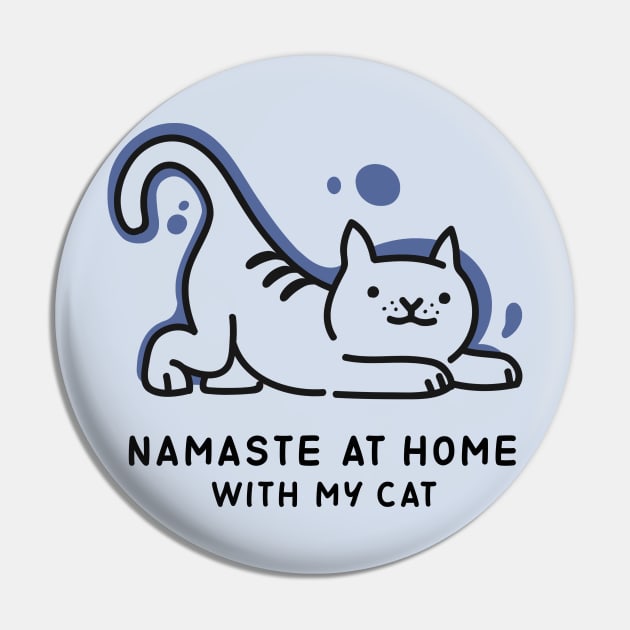 NAMASTE AT HOME WITH MY CAT Pin by YaiVargas