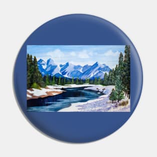 Stream near the Rockies Pin