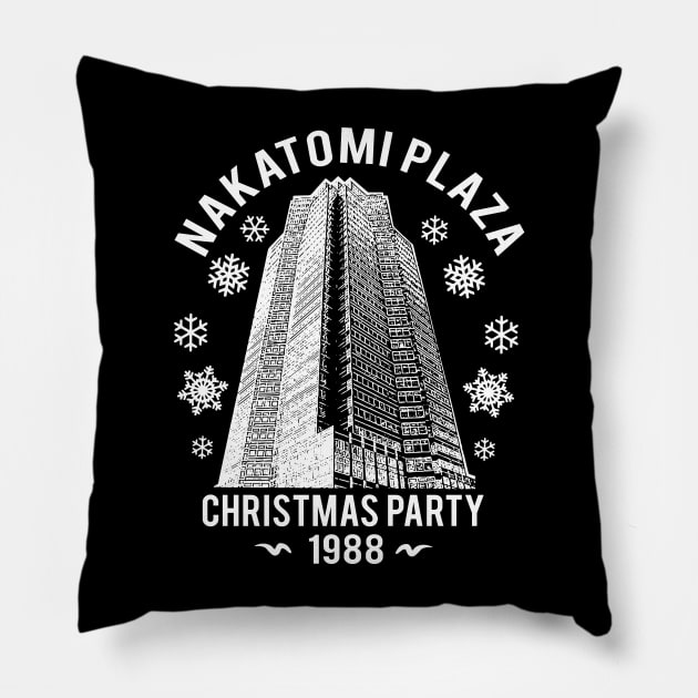 Nakatomi Plaza Shirt Pillow by Nikkyta