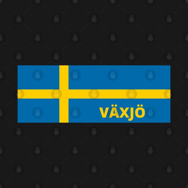 Växjö City in Swedish Flag by aybe7elf