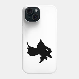 Goldfish Fish Black Silhouette Animal Pet Cool Style Phone Case
