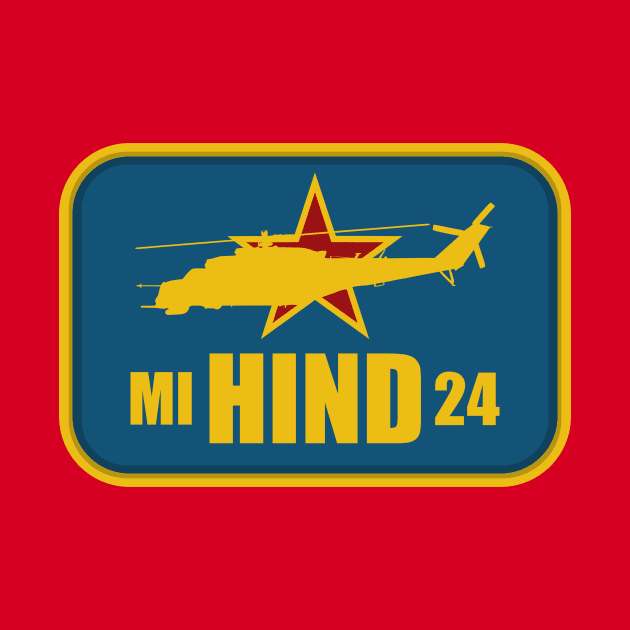 MI-24 Hind by Tailgunnerstudios
