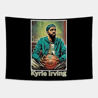 Kyrie Irving Victor illustration design Tapestry