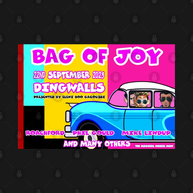 Bag of Joy Car with Roachford Phil and Mike by EnceladusWaters