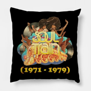 POSTER TOUR - SOUL TRAIN 1971-1979 Pillow