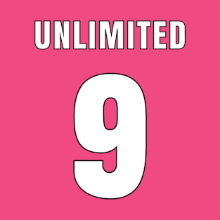 UNLIMITED NUMBER 9 FRONT-BACK-PRINT T-Shirt