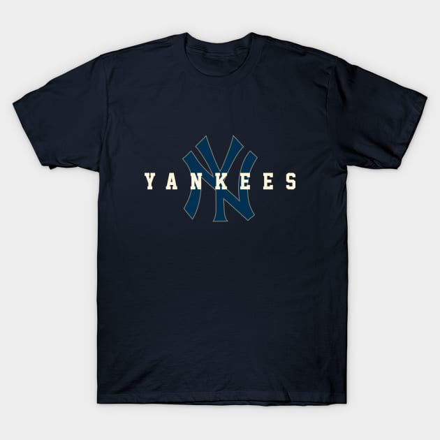 New York Yankees Baseball Flag Tee Shirt 5T / Navy Blue