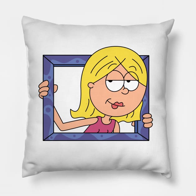 Lizzie Frame Pillow by artxlife