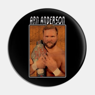 Vintage Wwe Arn Anderson Pin